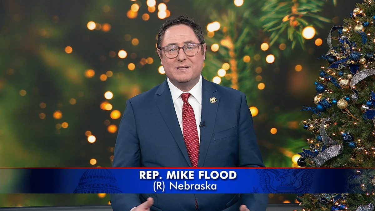 Rep. Flood Delivers 2025 Christmas Address