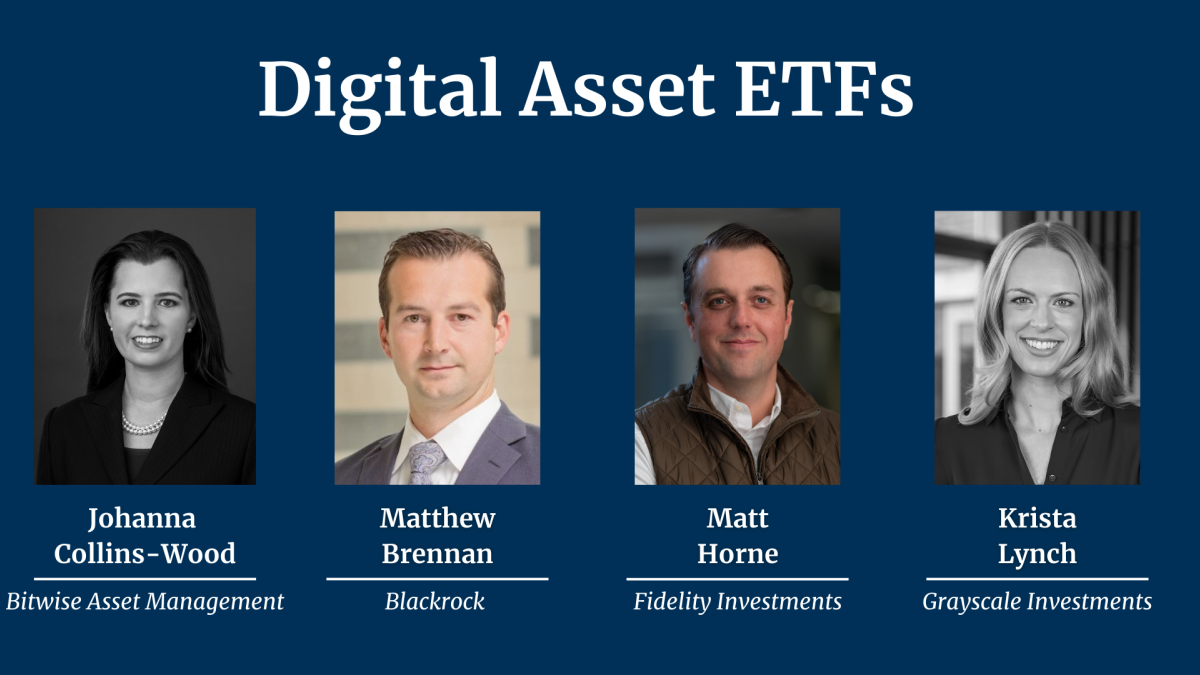 Digital Asset ETFs Panelists