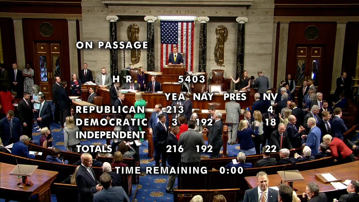 HR 5403 VOTE
