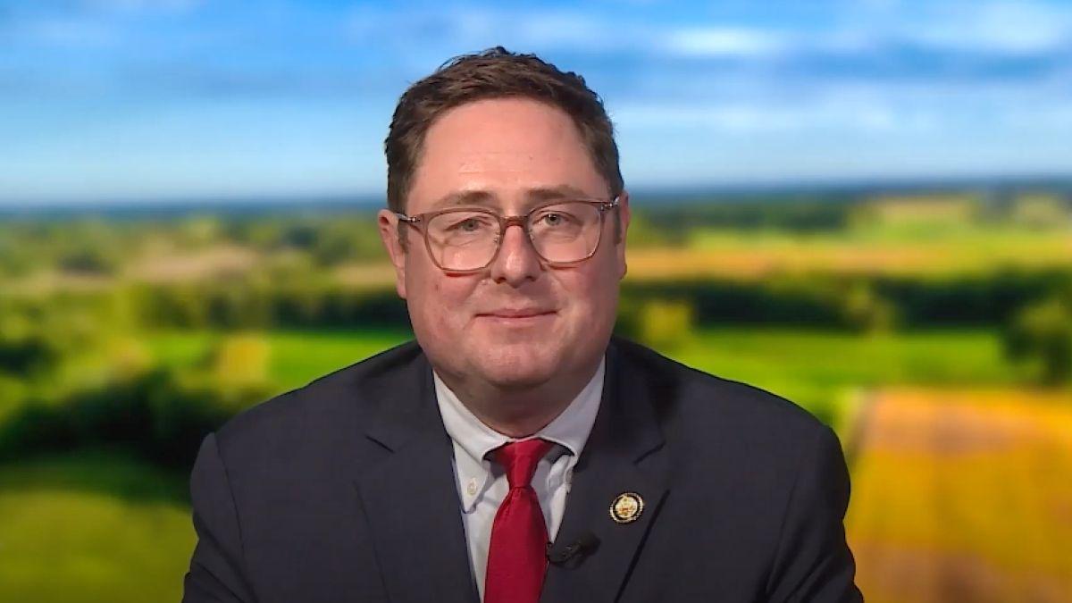 Congressman Flood with Farm Background