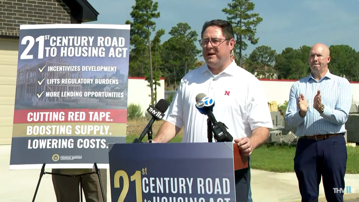 Rep. Flood joins Chairman Hill at Press Conference