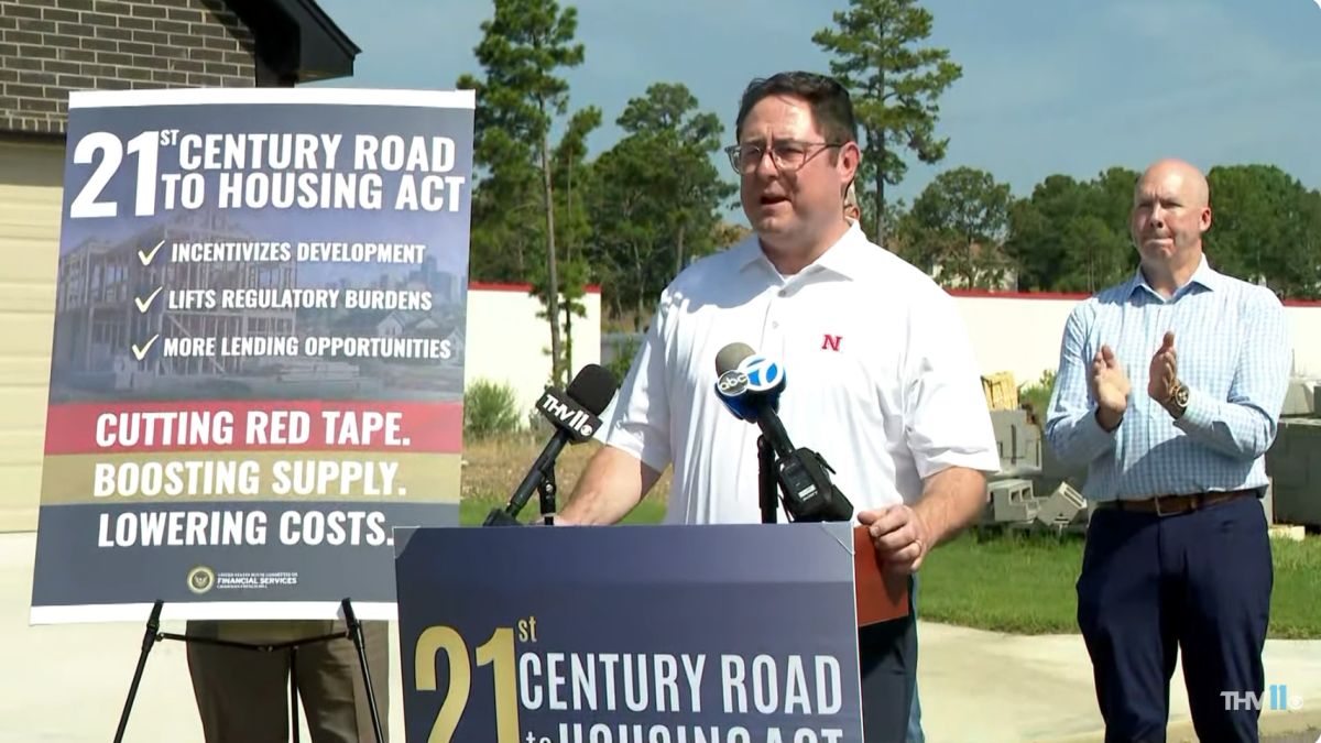 Rep. Flood joins Chairman Hill at Press Conference